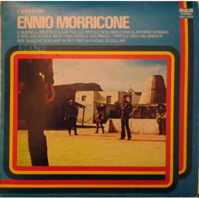 Ennio Morricone ‎– I Western LP  TNL1-3025
