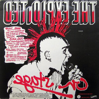 Exploited, The ‎– On Stage 1985 LP UK