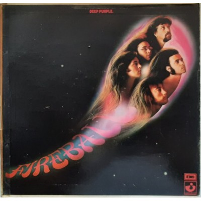 Deep Purple ‎– Fireball LP India SHVL 793