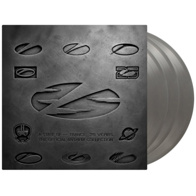 Виниловая пластинка Armin Van Buuren - A State Of Trance 25 Years - The Official Anthem Collection 3LP серебряный винил Предзаказ