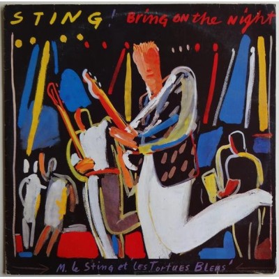 Sting – Bring On The Night  LP - 396705-1 Brazil 