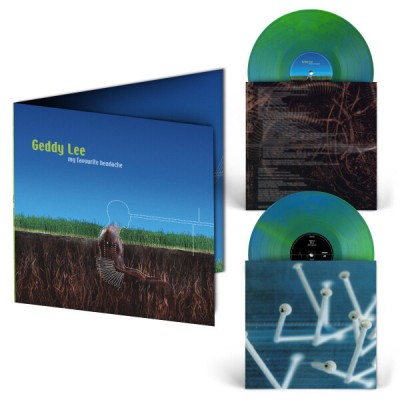 Geddy Lee (Rush) - My Favourite Headache 2LP Ltd Ed Синий с зелёным винил Предзаказ