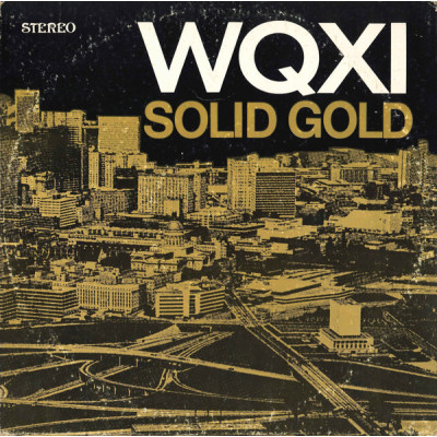 Various - WQXI Solid Gold 2LP - Сборник радиохитов 60-х годов, чёрный винил