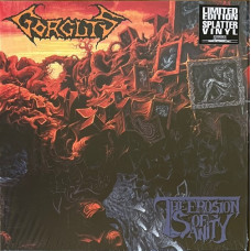 Gorguts - The Erosion Of Sanity LP Ltd Ed 666 шт. Белый с красно-оранжево-синими брызгами