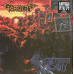 Gorguts - The Erosion Of Sanity LP Ltd Ed 666 шт. Белый с красно-оранжево-синими брызгами
