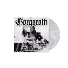Gorgoroth – Destroyer LP Ltd Ed White\Black Marbled Vinyl Белый с чёрным дымком винил