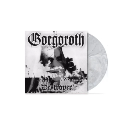 Gorgoroth – Destroyer LP Ltd Ed White\Black Marbled Vinyl Белый с чёрным дымком винил