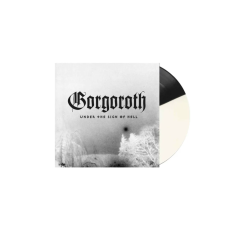 Gorgoroth – Under The Sign Of Hell LP Ltd Ed 1000 шт. White\Black Split Vinyl Бело-чёрный винил