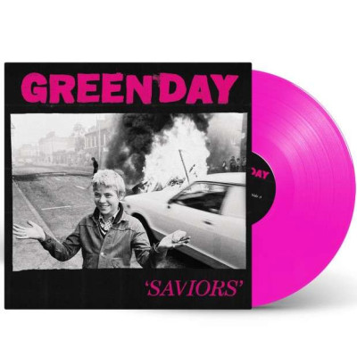 Green Day – Saviors LP Неоново-розовый винил