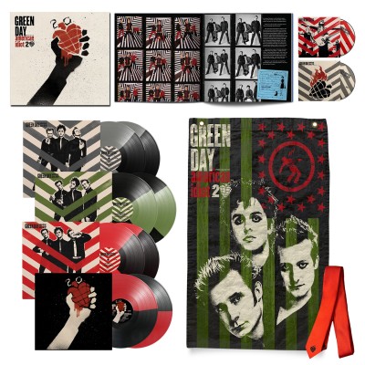 Green Day - American Idiot LP Deluxe Box Set  8LP+2BR, 20th Anniversary цветной винил Предзаказ