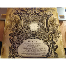 Joseph Haydn – Simfonia Nr. 104 În Sol Major „Surpriza” / Simfonia Nr. 101 În Re Major „Ceasornicarul”  LP Чёрный винил
