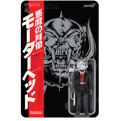 Коллекционная фигурка Super7 - Motothead Lemmy ReAction Figure (Warpig :Japanese Chrome)