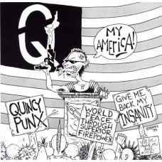7" Quincy Punx / Rejects – My America! / Not Human 1995 US