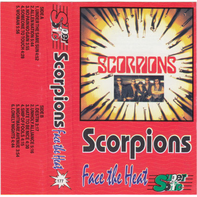 Кассета Scorpions - Face The Heat