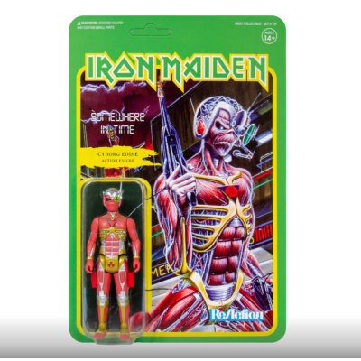 Коллекционная фигурка Super7 - Iron Maiden ReAction Figure (Somewhere in Time :Album Art)