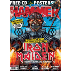 Журнал Metal Hammer august 2014 CD + Постер