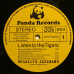 Виниловая пластинка Roland Fisch's Wildlife Jazzband - Listen To The Tigers LP 