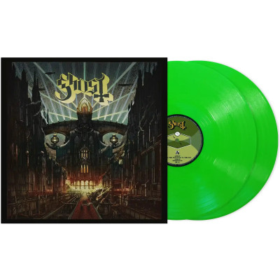 Виниловая пластинка Ghost - Meliora Deluxe 10th Anniversary 2LP Неоново зеленый