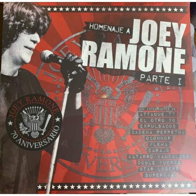 Various – Homenaje A Joey Ramone - Parte I  LP  -  PRVS 019 Argentina