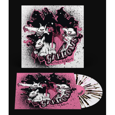 Виниловая пластинка Gallows - Orchestra Of Wolves LP Белый винил с розовыми и чёрными брызгами Предзаказ