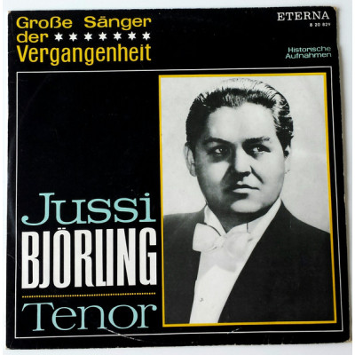 Jussi Björling - Jussi Björling - Tenor LP Чёрный винил 820829