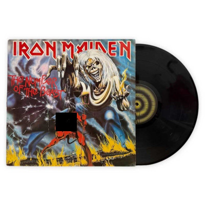 Виниловая пластинка Iron Maiden - The Number Of The Beast LP Делюкс-издание + 12-стр буклет Тираж распродан, последний экземпляр