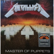 Metallica – Master Of Puppets LP BLCKND005R-1 - Red (Battery Brick) Vinyl