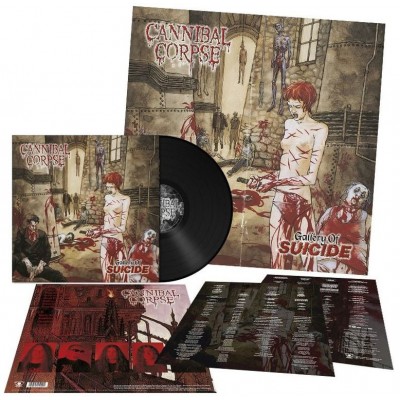 Cannibal Corpse ‎– Gallery Of Suicide LP Ltd Ed Grey-Brown Clear Vinyl 039842510019