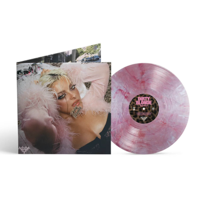 Виниловая пластинка Bebe Rexha - Dirty Blonde LP Розовый с белыми разводами винил Предзаказ