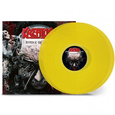 Kreator - Enemy Of God 2LP Прозрачный жёлтый винил Предзаказ