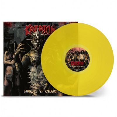 Kreator - Hordes Of Chaos LP Прозрачный жёлтый винил Предзаказ