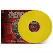 Kreator - Violent Revolution 2LP Прозрачный жёлтый винил Предзаказ