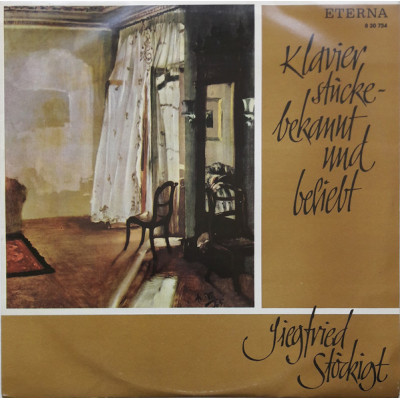 Siegfried Stöckigt – Klavierstücke - Bekannt Und Beliebt LP чёрный винил