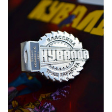 Пин Кувалда - Лого (серебряный) пин