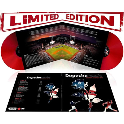 Depeche Mode - Dodgers Stadium 1990 2LP Красный винил