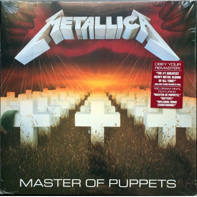 Metallica – Master Of Puppets LP 2017 Reissue 00602557382594