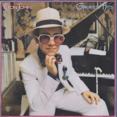 Elton John - Greatest Hits LP 1975 Germany 63 912