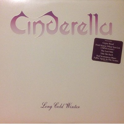 Cinderella - Long Cold Winter LP Embossed Cover US 834 612-1