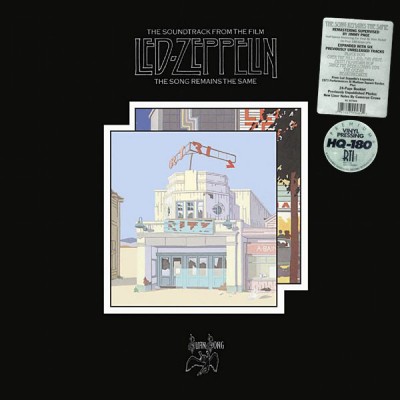 Led Zeppelin ‎– The Song Remains The Same Box Set US 2007 Reissue 4LP + 24-page Booklet R1 357564
