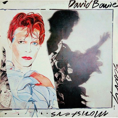 David Bowie - Scary Monsters LP 1981 Yugoslavia + inlay LSRCA-73117