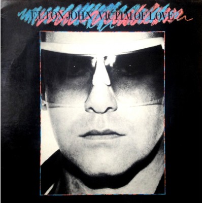 Elton John - Victim Of Love LP 1979 FRance + inlay 9103 509