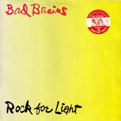 Bad Brains - Rock For Light CARLP 12