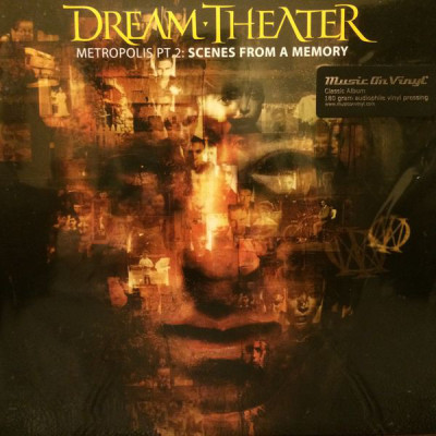 Dream Theater - Metropolis Pt. 2: Scenes From A Memory 2LP Ltd Ed Gatefold Orange / Gold Vinyl  8718469534975