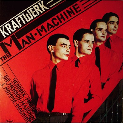 Kraftwerk - The Man Machine LP 1979 Yugoslavia + inlay LSCAP 73083
