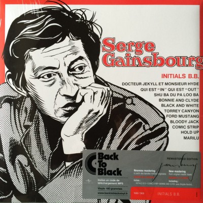 Serge Gainsbourg - Initials B.B. LP 2016 Reissue 600753692851