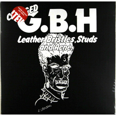 Charged G.B.H - Leather, Bristles, Studs And Acne LP Red Vinyl Ltd Ed LETV460LP