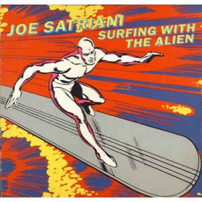 Joe Satriani ‎– Surfing With The Alien LP UK 1987 JSS-6785
