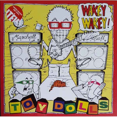 Toy Dolls ‎– Wakey Wakey! LP Red Vinyl Gatefold 2017 Reissue LETV510LP