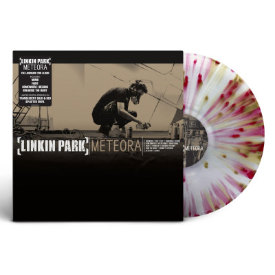 Linkin Park - Meteora LP Ltd Ed Прозрачный с золотыми и красными брызгами винил Предзаказ