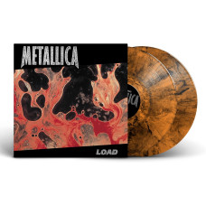 Metallica - Load 2LP Оранжевый с чёрными разводами (Poor Twisted Orange) винил 2025 Remastered Предзаказ
